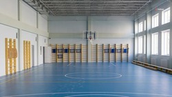 В школе Андроповского округа обновили спортзал по нацпроекту 