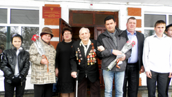 В Андроповском районе ветеран встретился с внуками боевых товарищей