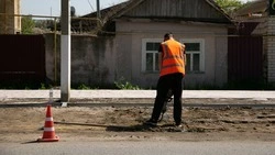 Дорогу и тротуары обустроили в селе Андроповского округа
