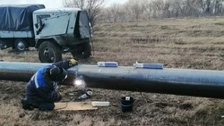 В Изобильненском округе Ставрополья меняют аварийный участок магистрали, который улучшит водоснабжение для 10 тысяч жителей 